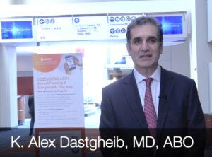 Dr. Alex Dastgheib for Ophthalmology Times